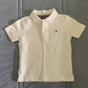 Tommy Hilfiger Kids Polo Shirt in White